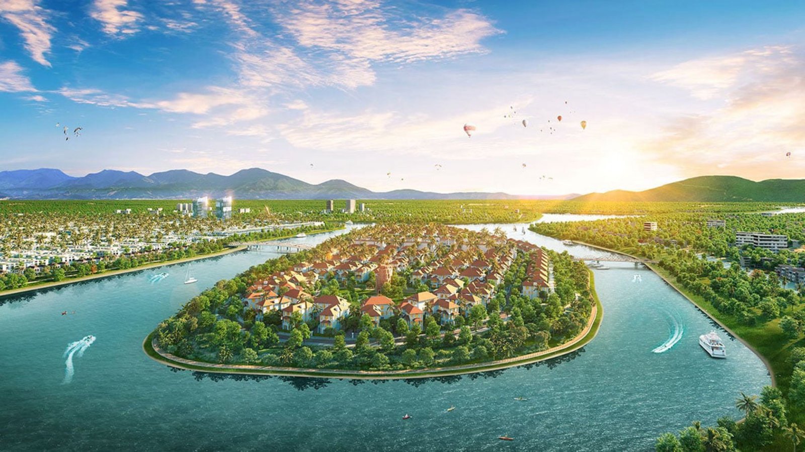 The Sun City Eco Island